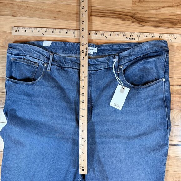 NWT Good American “Good Classic” Women’s Jeans Size 26 Indigo Blue MSRP $165 - Picture 9 of 9